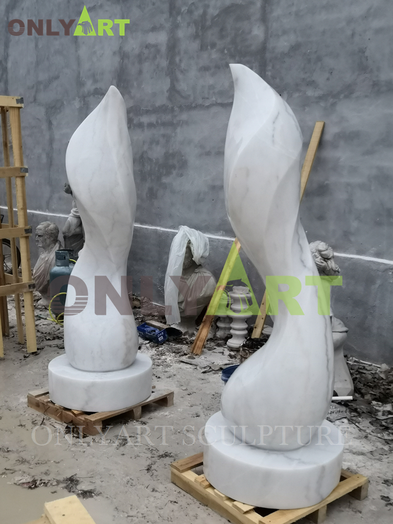 Do you like this our finished white marble abstract statue?cid=3