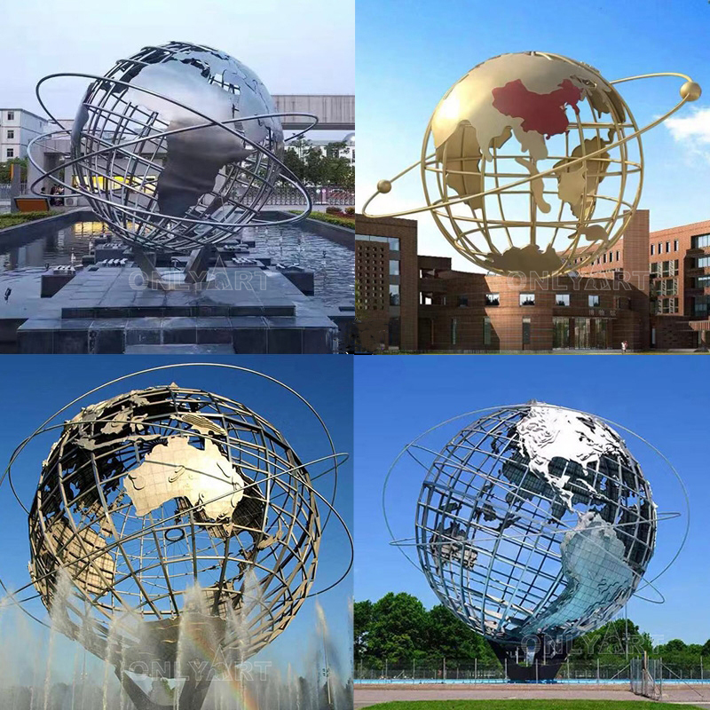 Do you like these metal globe sculptures?cid=3