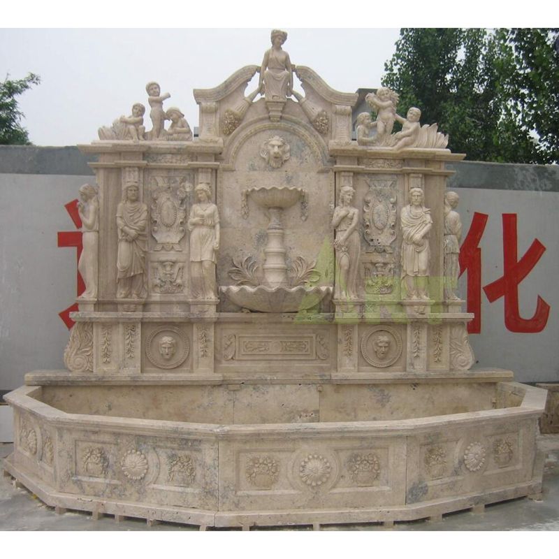 Large Outdoor Garden Marble Fontana Di Trevi Water Fountain