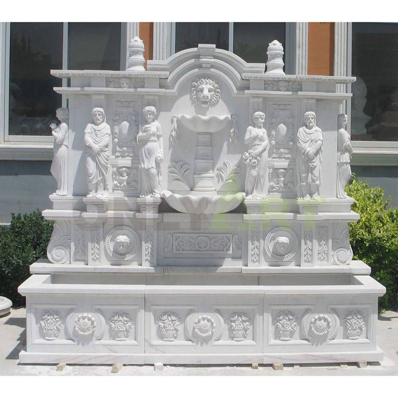 Large Outdoor Garden Marble Fontana Di Trevi Water Fountain