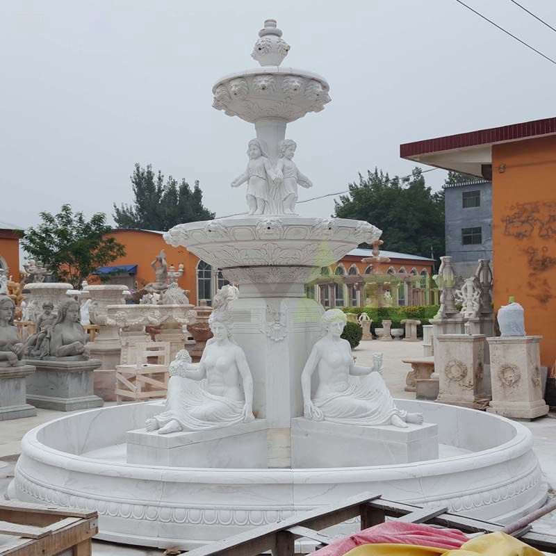 Best Selling Hand Carved Large Classical Stone Water Fountain