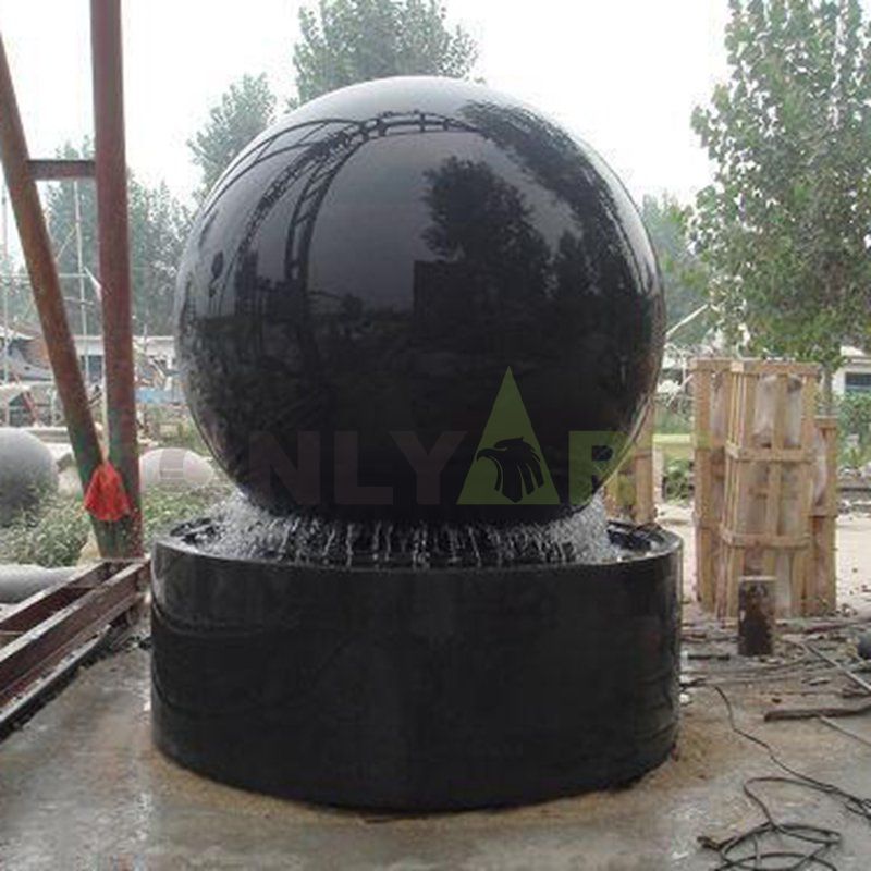 Stone Fengshui Sphere Floating Ball Fountain For Sales