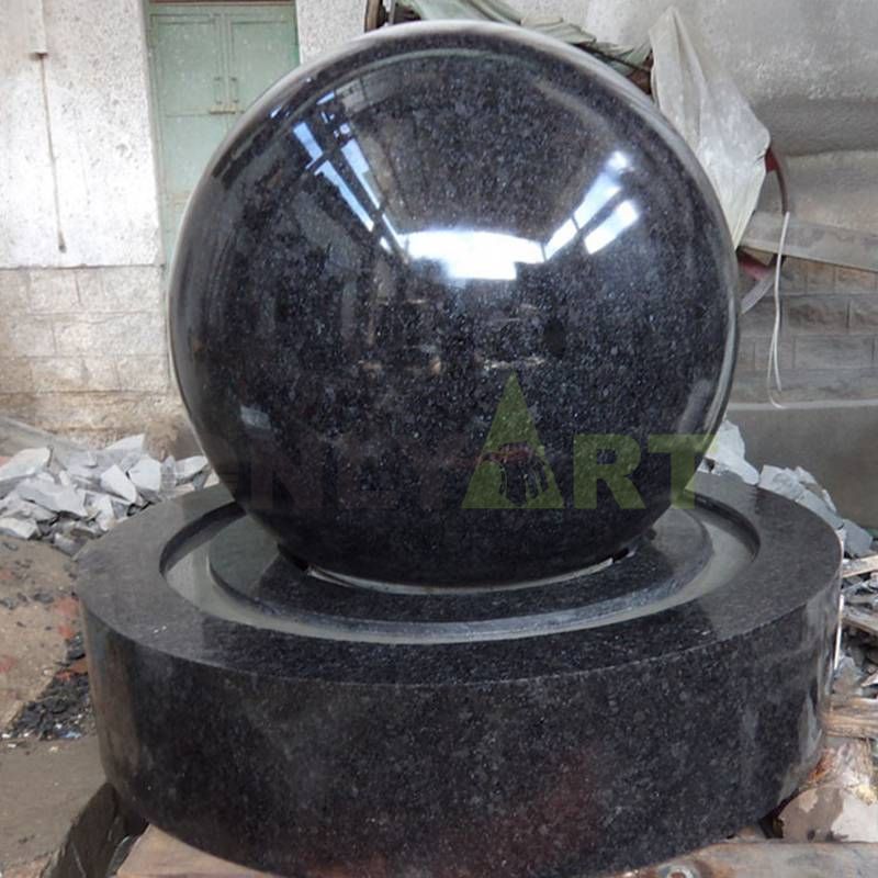 Stone Fengshui Sphere Floating Ball Fountain For Sales