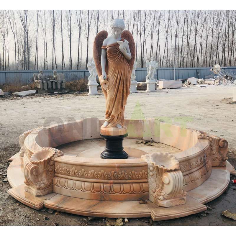 Large Outdoor Garden Marble Female Nude Fountain