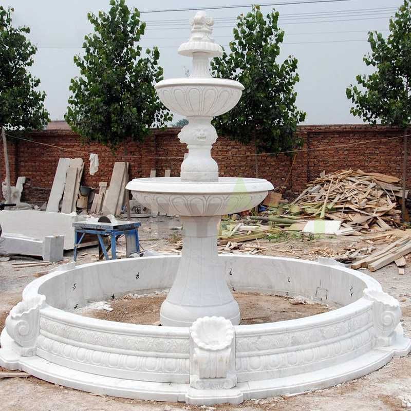 Modern Large Type Nature Stone Used Garden Fountains