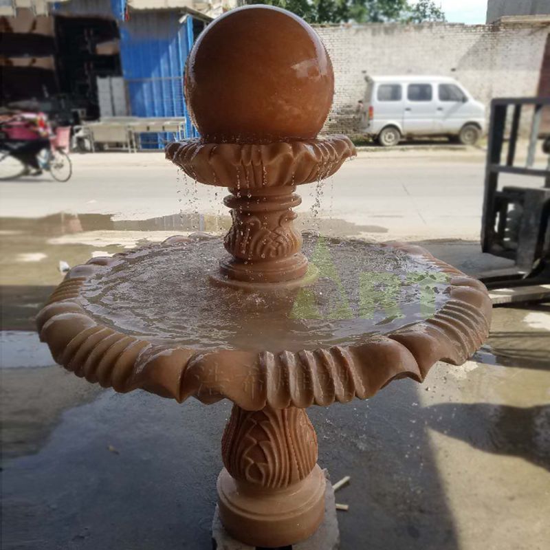 Lobby And Out Door Granite Stone Rotating Ball Fountain