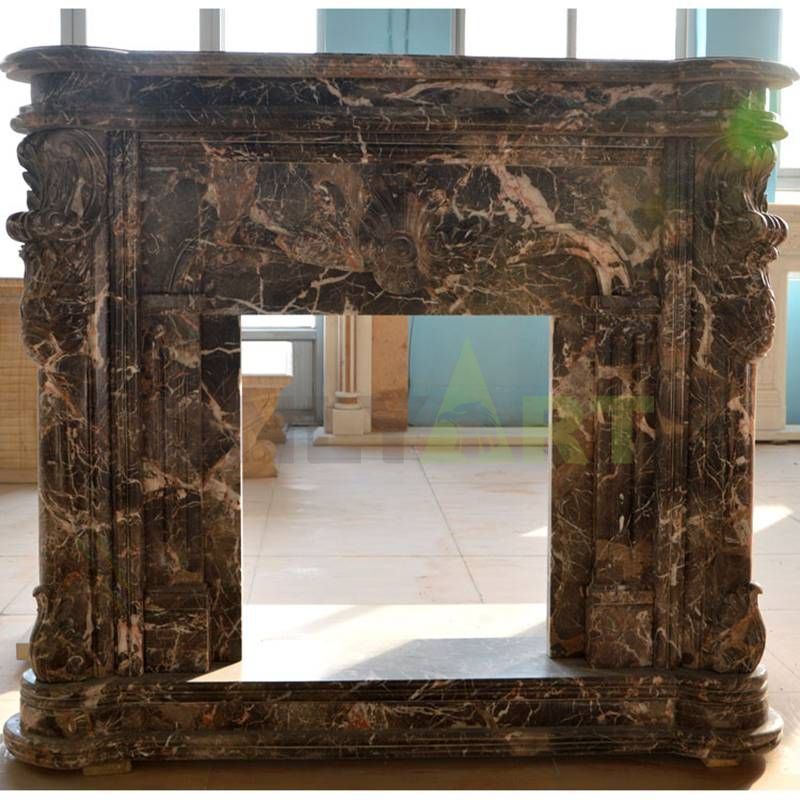 Factory Hot Selling Marble Stone Fireplace Mentel For Indoor