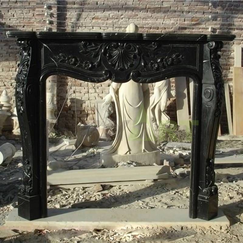 Marble Carving Natural Marble Green Marble Fireplace