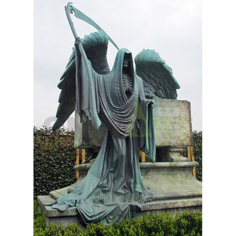 Bronze statue of Angel of Death