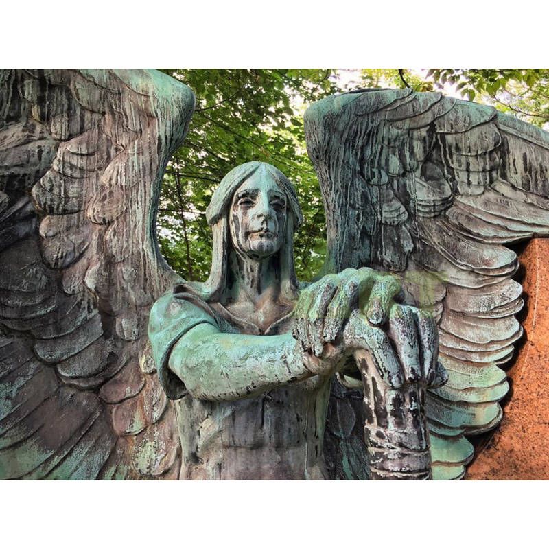 Haserot Angel bronze sculpture
