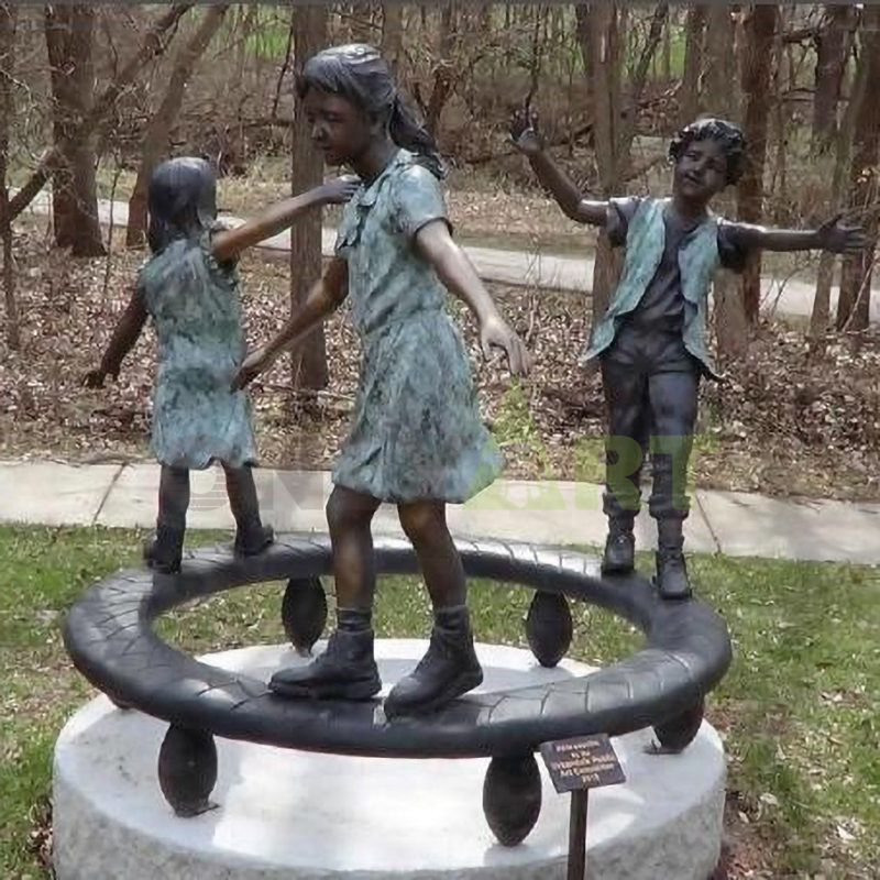 Remember the fun of children sliding on the slide?,Children's sculpture