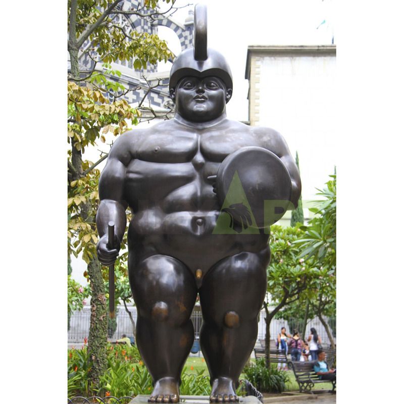 The Roman soldier by Fernando Botero