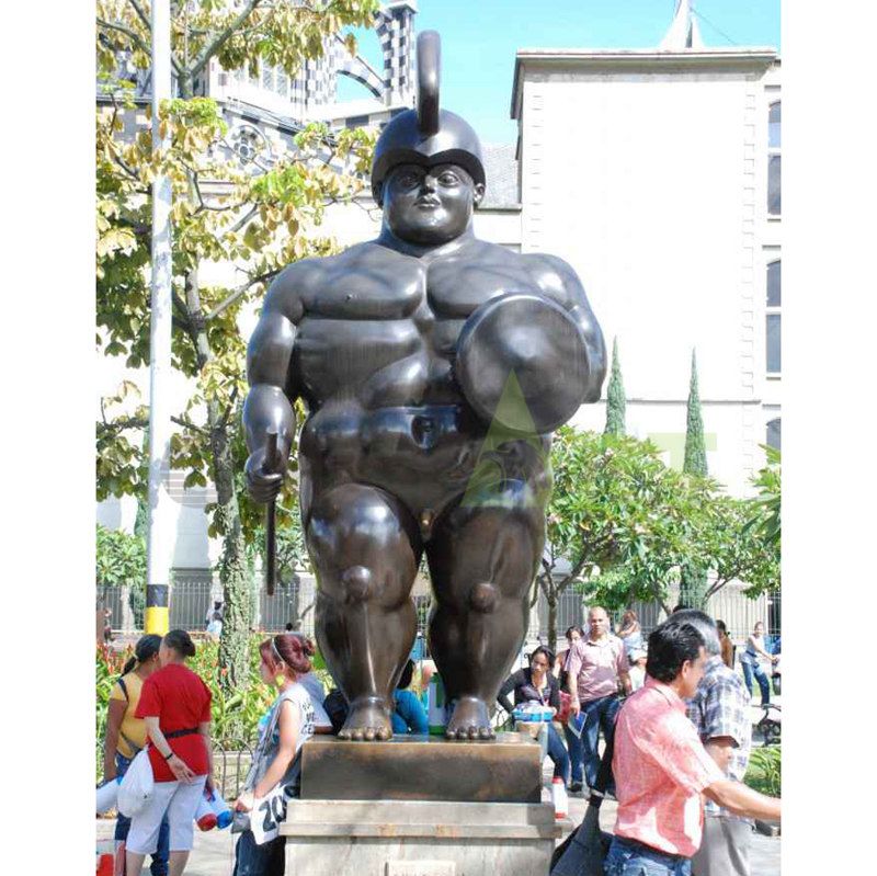 The Roman soldier by Fernando Botero