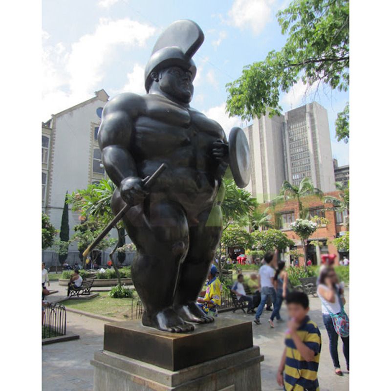 The Roman soldier by Fernando Botero