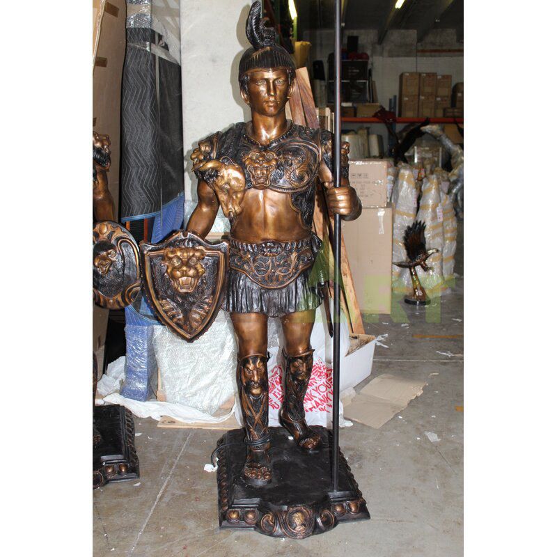 Ancient Rome spartan statue of ares
