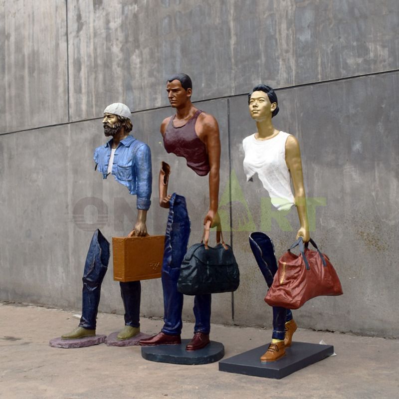 Don't blindly compare yourself to others. You may be better off  bruno catalano sculpture