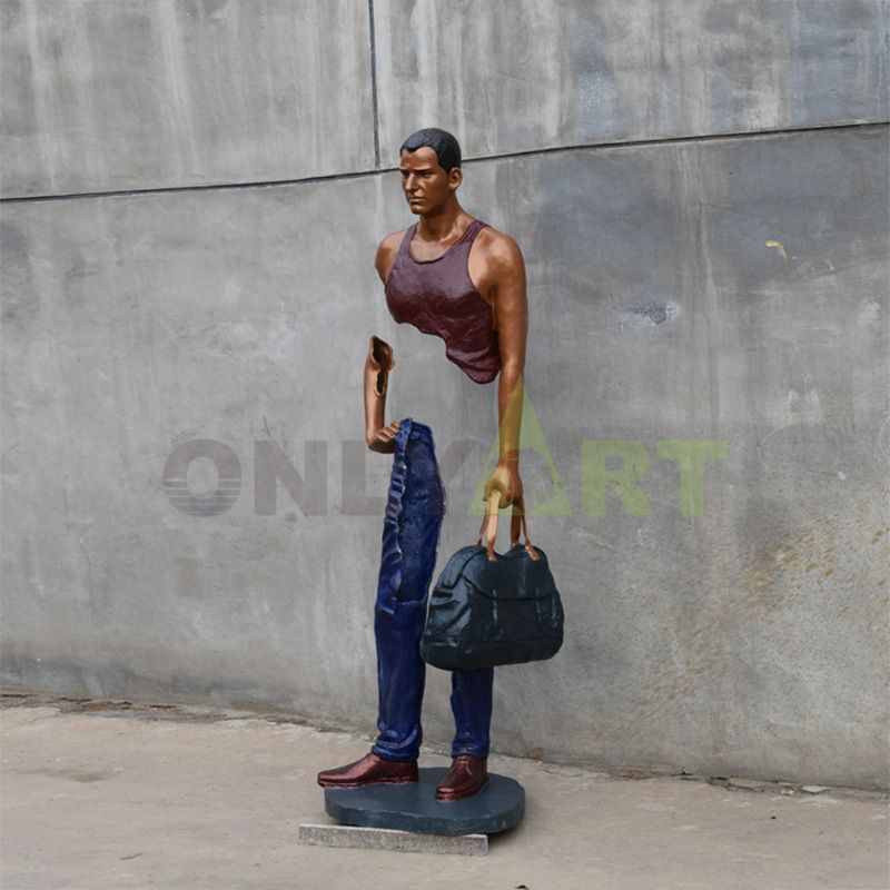 Don't blindly compare yourself to others. You may be better off  bruno catalano sculpture