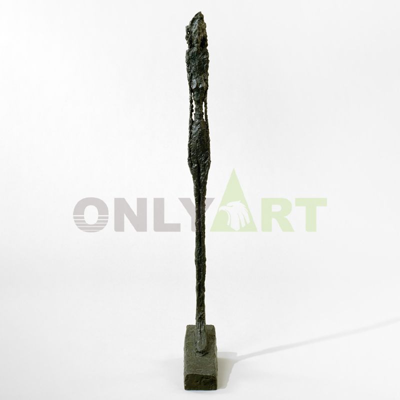 The curvaceous shape of a woman-alberto giacometti