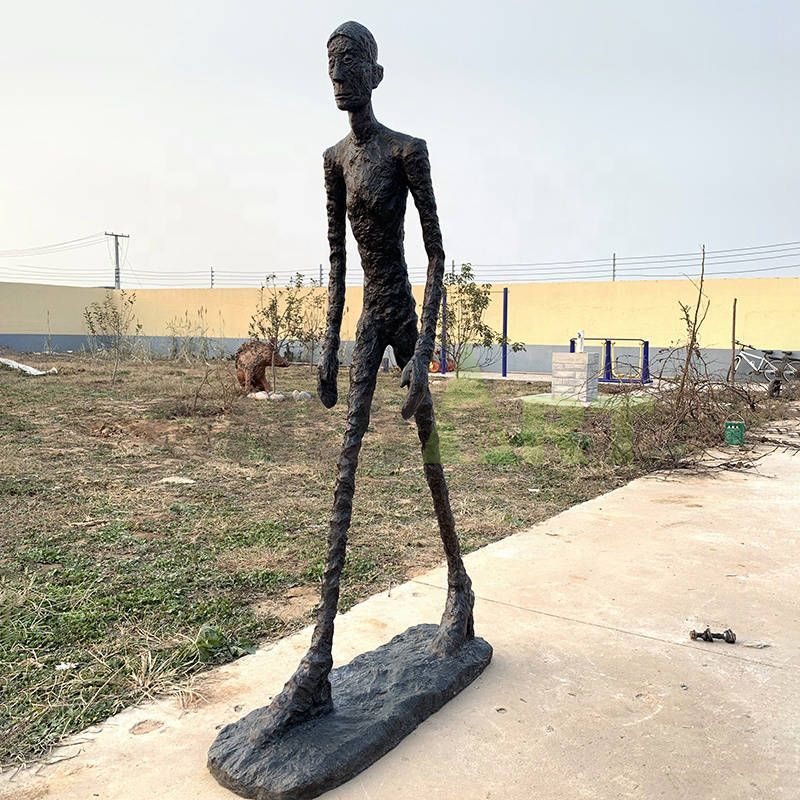 Alberto Giacometti's sculpture of an elderly man walking for sale