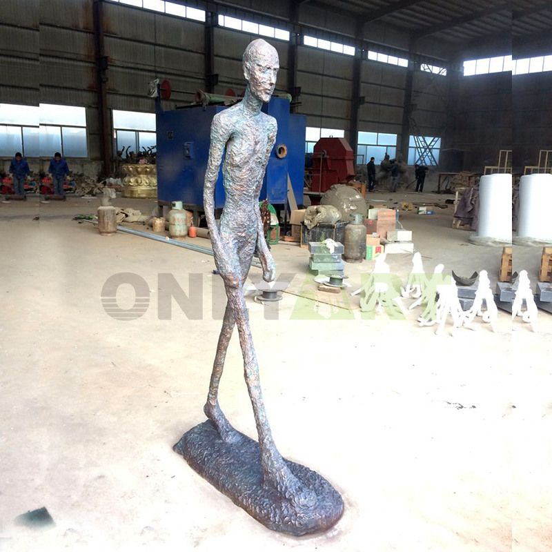 Alberto Giacometti's sculpture of a striding man for sale