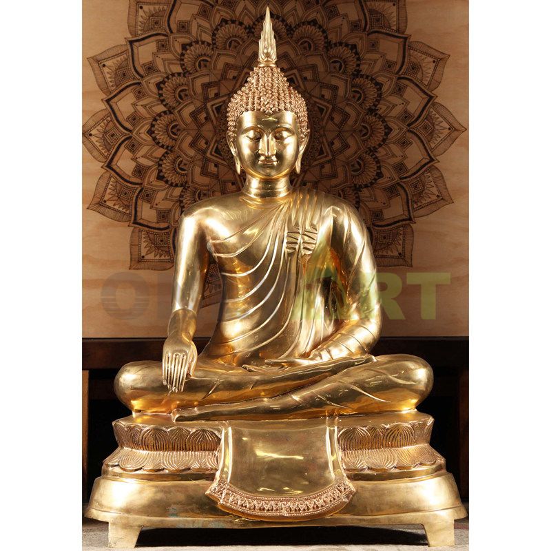 Casting Bronze Religious Buddha Statue