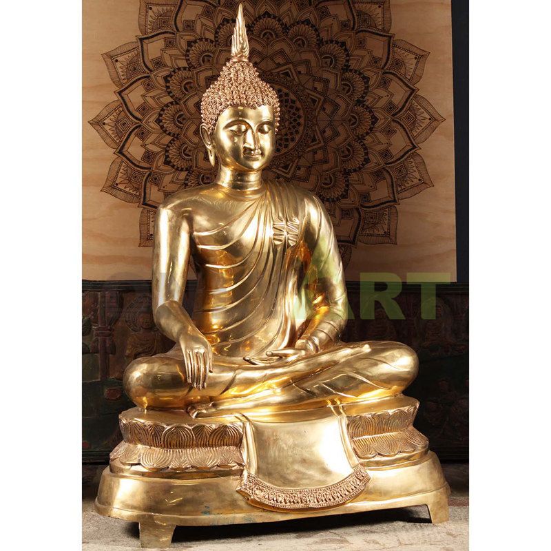 Professional Supplies bronze large sitting buddha statue for sale