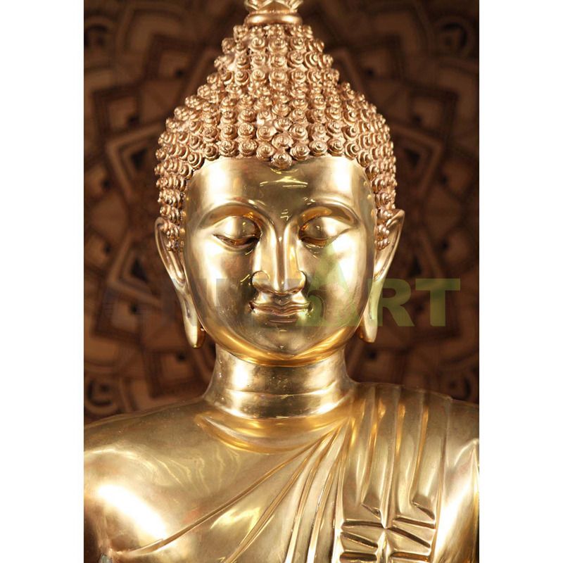 Aparmita Buddha Copper Gold Gilded Antique Finish Statue~ Aparmita Amitayus Tibetan Buddhist Statues