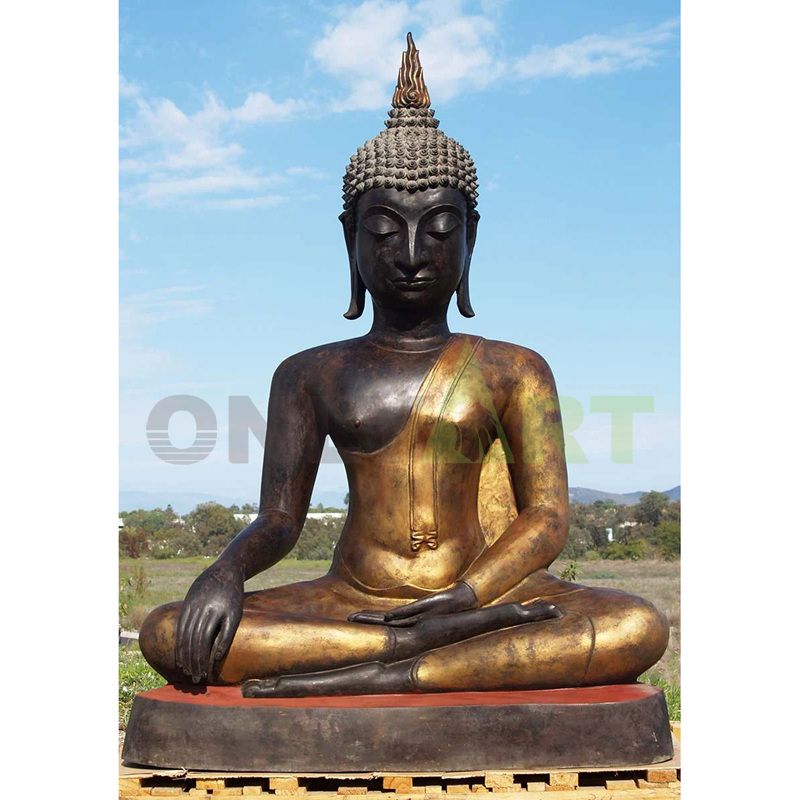 Religious large Amitabha bronze Buddha statue for Temple decoration