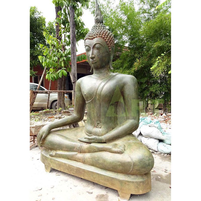 Large Bronze statues of Bronze Buddha and Buddha in qing Dynasty