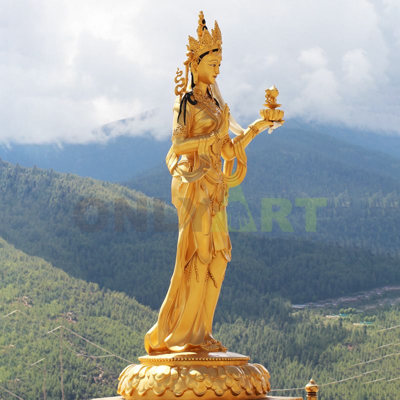 Leshan Giant Buddha stands tall on the mountain sculpture