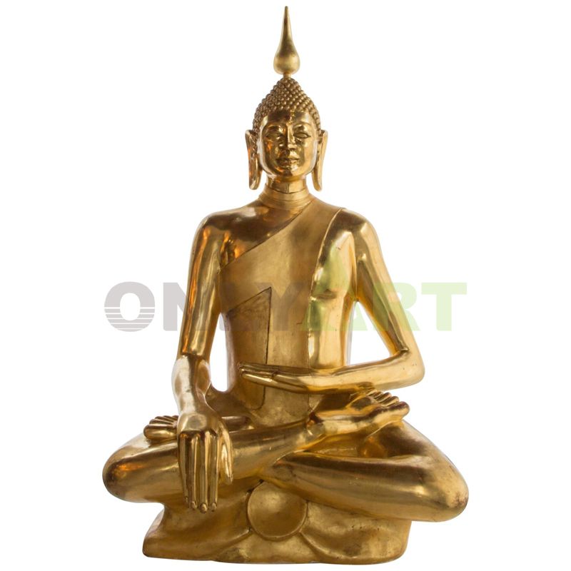 Sophisticated Nepalese bronze Buddha statues in Myanmar