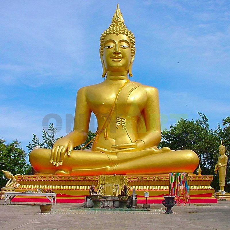 Sophisticated Nepalese bronze Buddha statues in Myanmar