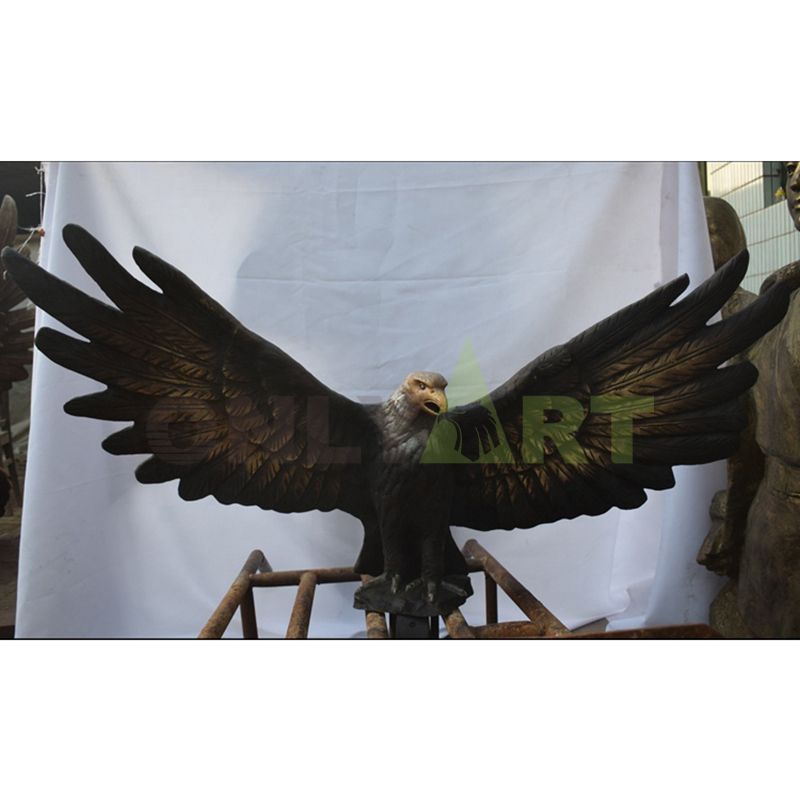 High quality high quality materials pure handmade eagle sculpture