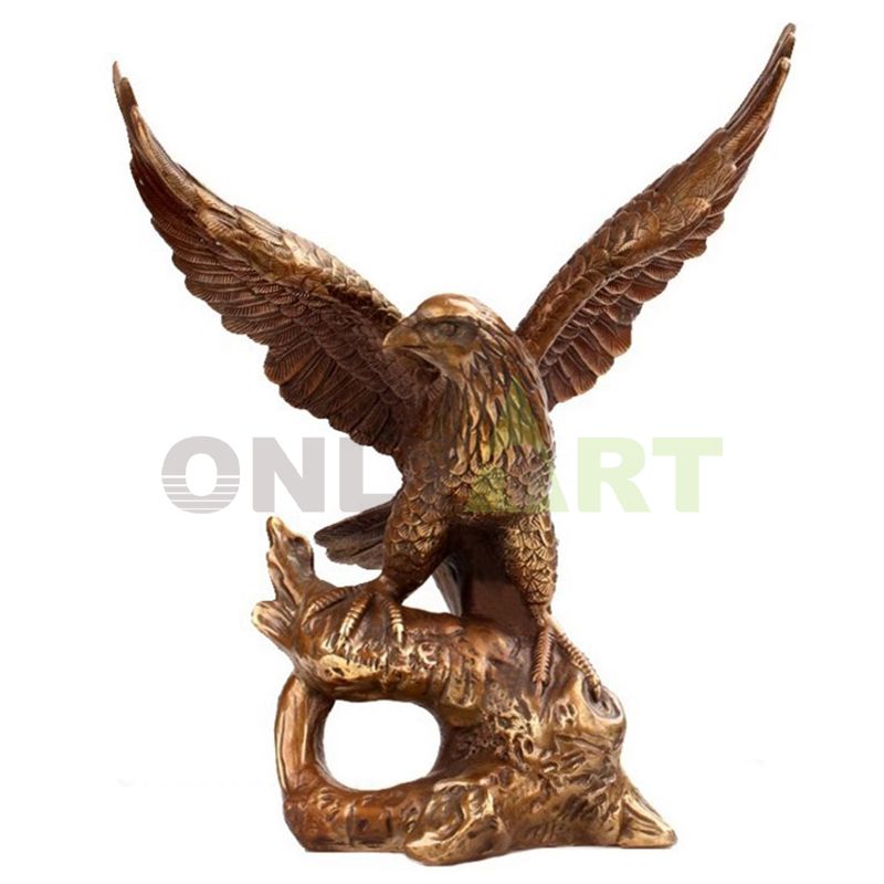 Large Decoration Bronze Eagle Sculpture