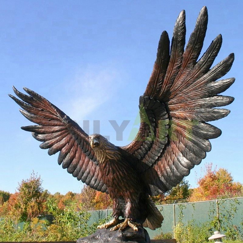 Large bronze eagle sculptures art bronze animal bird sculpture eagle statue