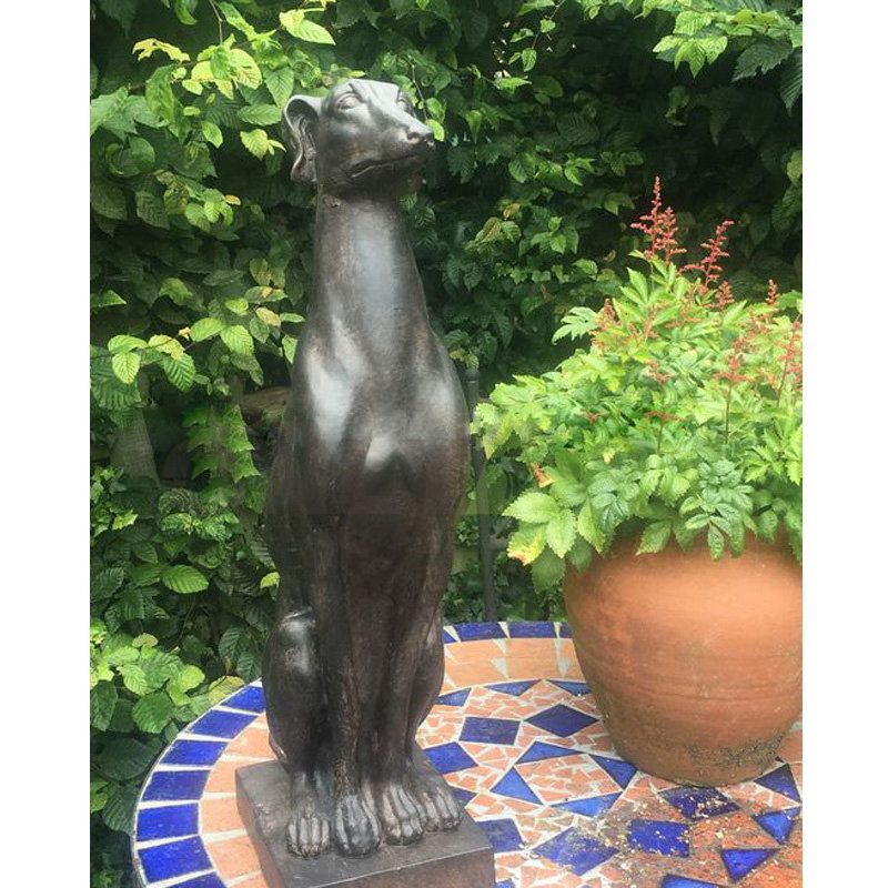 Dog bronze sculpture for homne decor bronze dog statues for sale