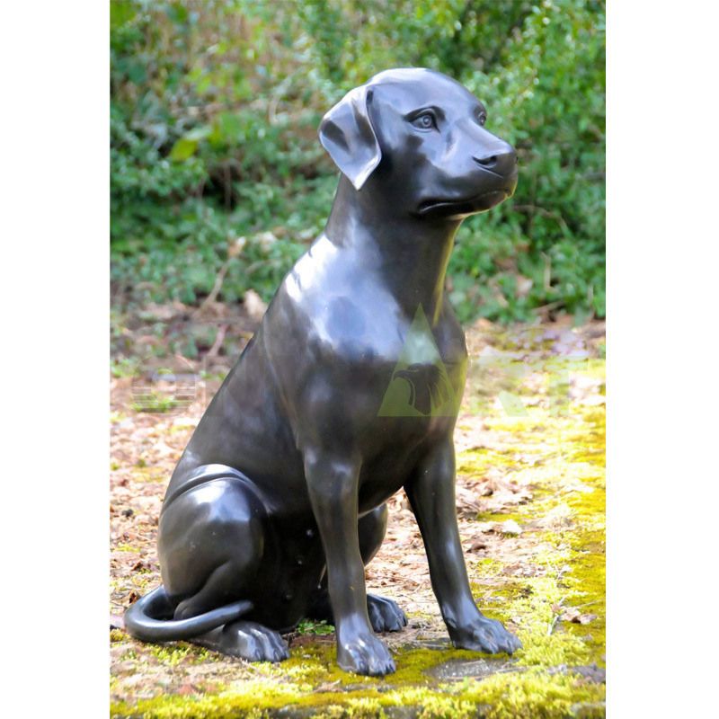 Dog bronze sculpture for homne decor bronze dog statues for sale