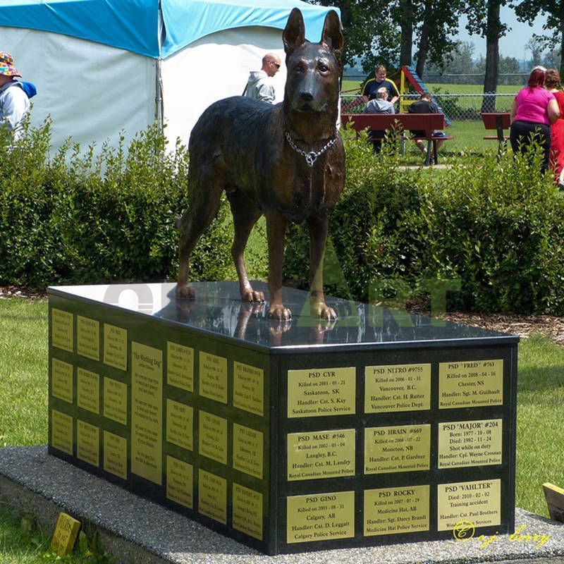 Discount garden decorations and garden statues, Canine memorial, cemetery Memorial dog