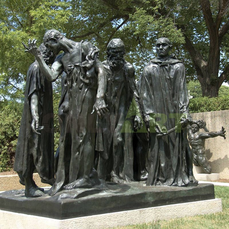 Bronze The Burghers of Calais Sculpture by Auguste Rodin