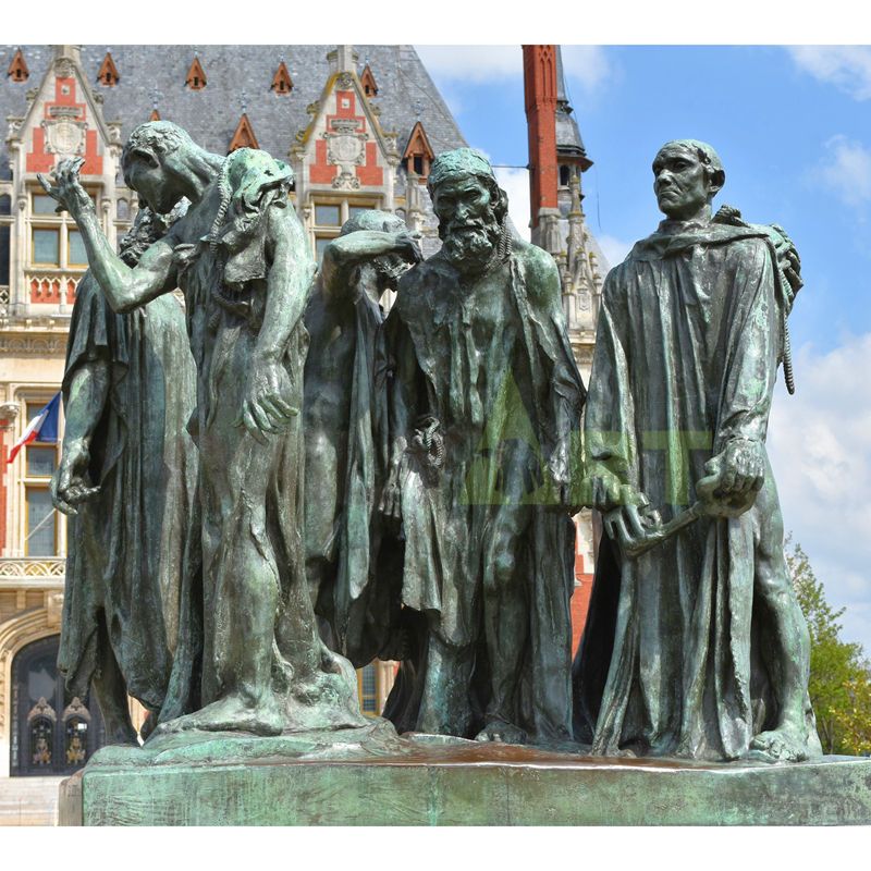 Bronze The Burghers of Calais Sculpture by Auguste Rodin