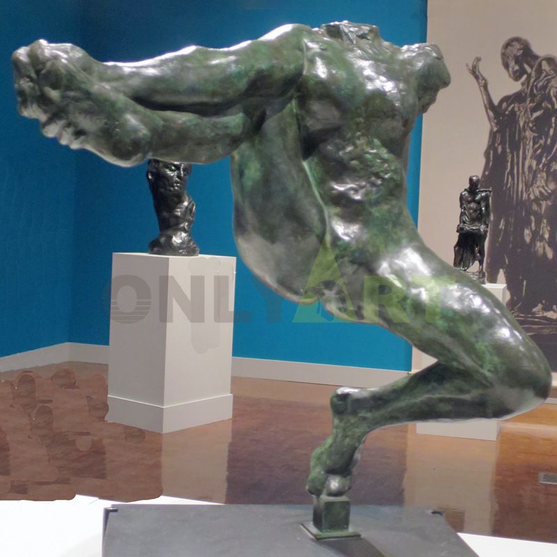 A messenger of the gods designed by Rodin