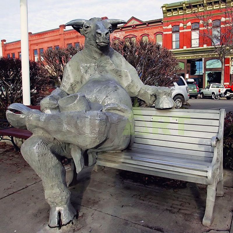 outdoor life size bronze bull statue for outdoor decoration