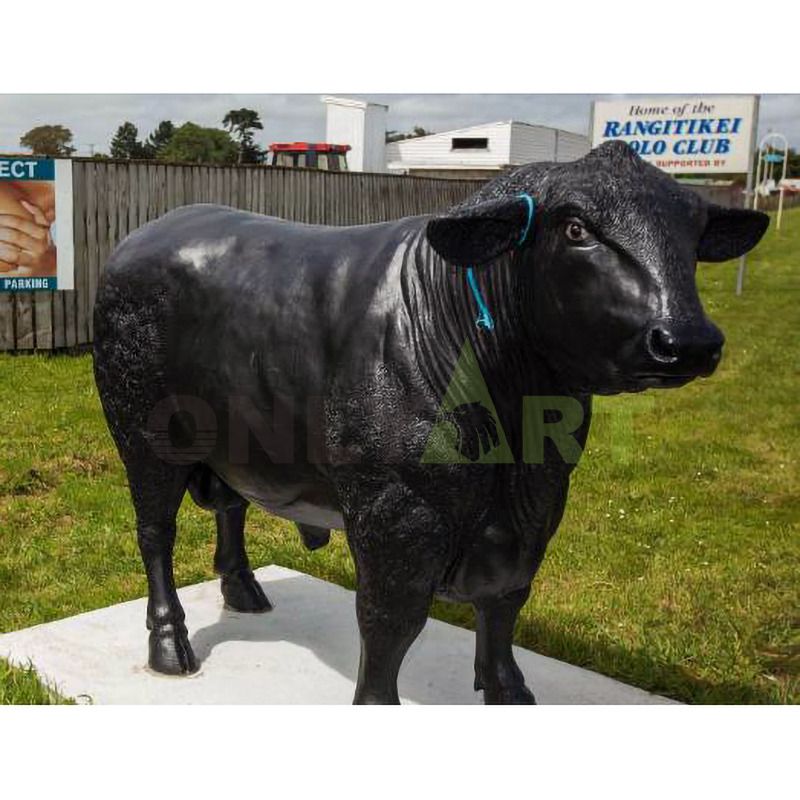 SHTONE Bull Abstract Bronze Sculpture