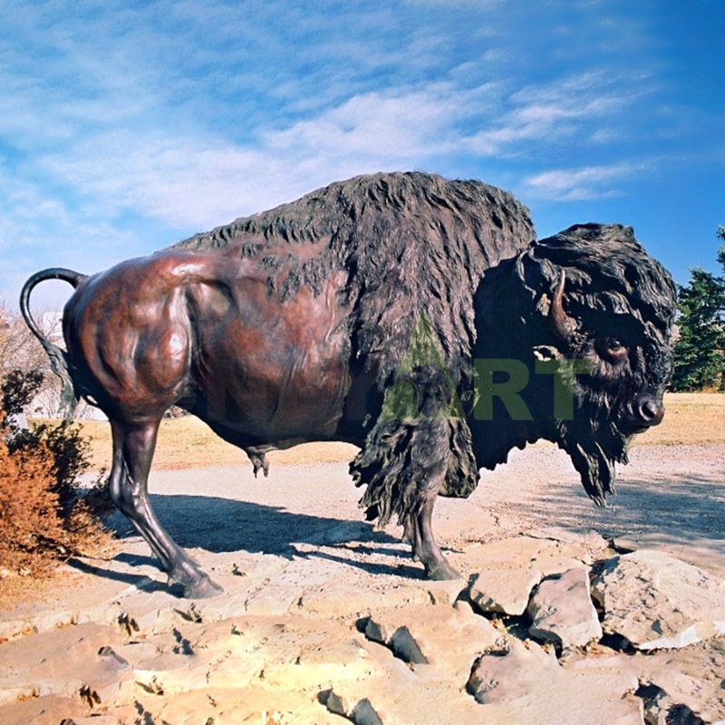 Top Collection Wall Street Bullfight Bull Statue Figure Scupture