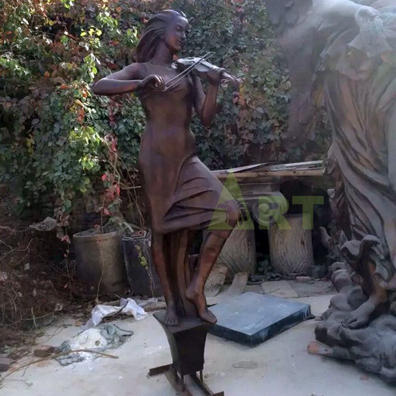 Hot Sale Personalized Handmade bronze musician statues