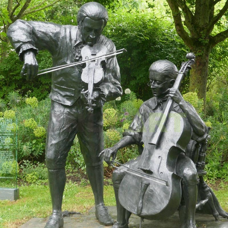 Figurine Manufacturers Musician and Guitar Statue