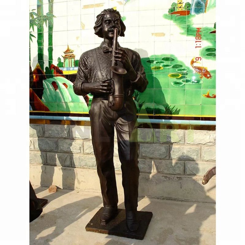 Figurine Manufacturers Musician and Guitar Statue