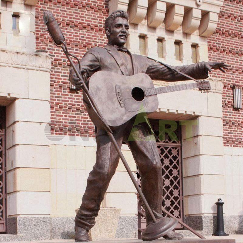 Musicians Statue Bronze Figurine