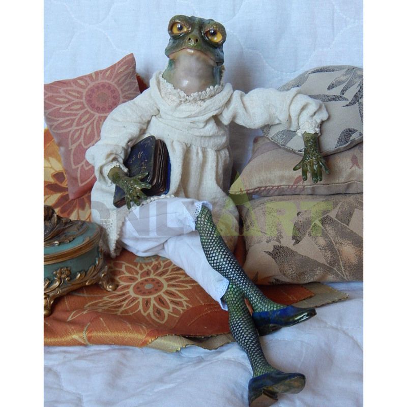 Frogs Garden Decor Statues for Yard and Garden, Indoor Outdo