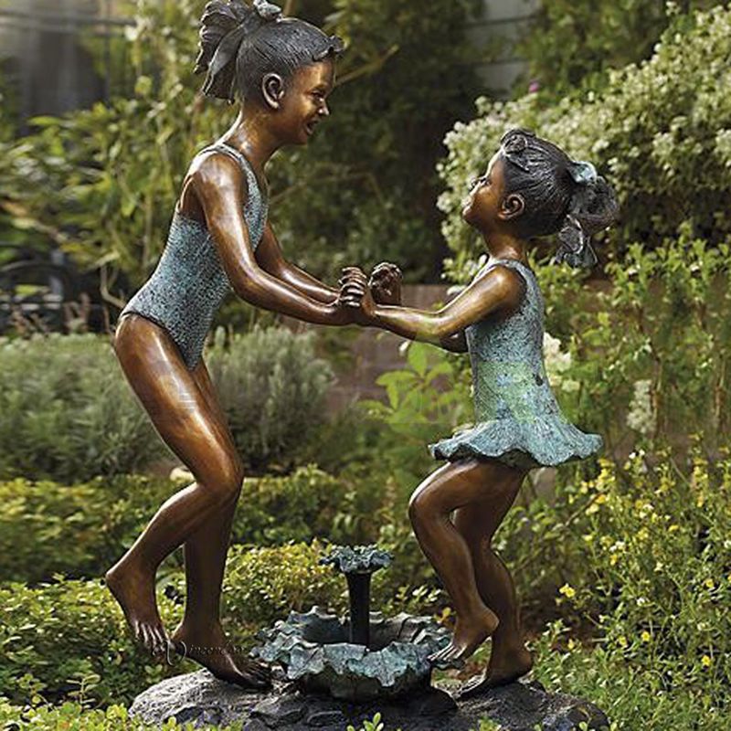 I want to dance with you, child sculpture